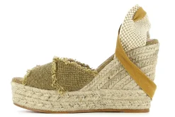 Camila's Alpargatas De Cuna Mossy^Mujer Alpargatas