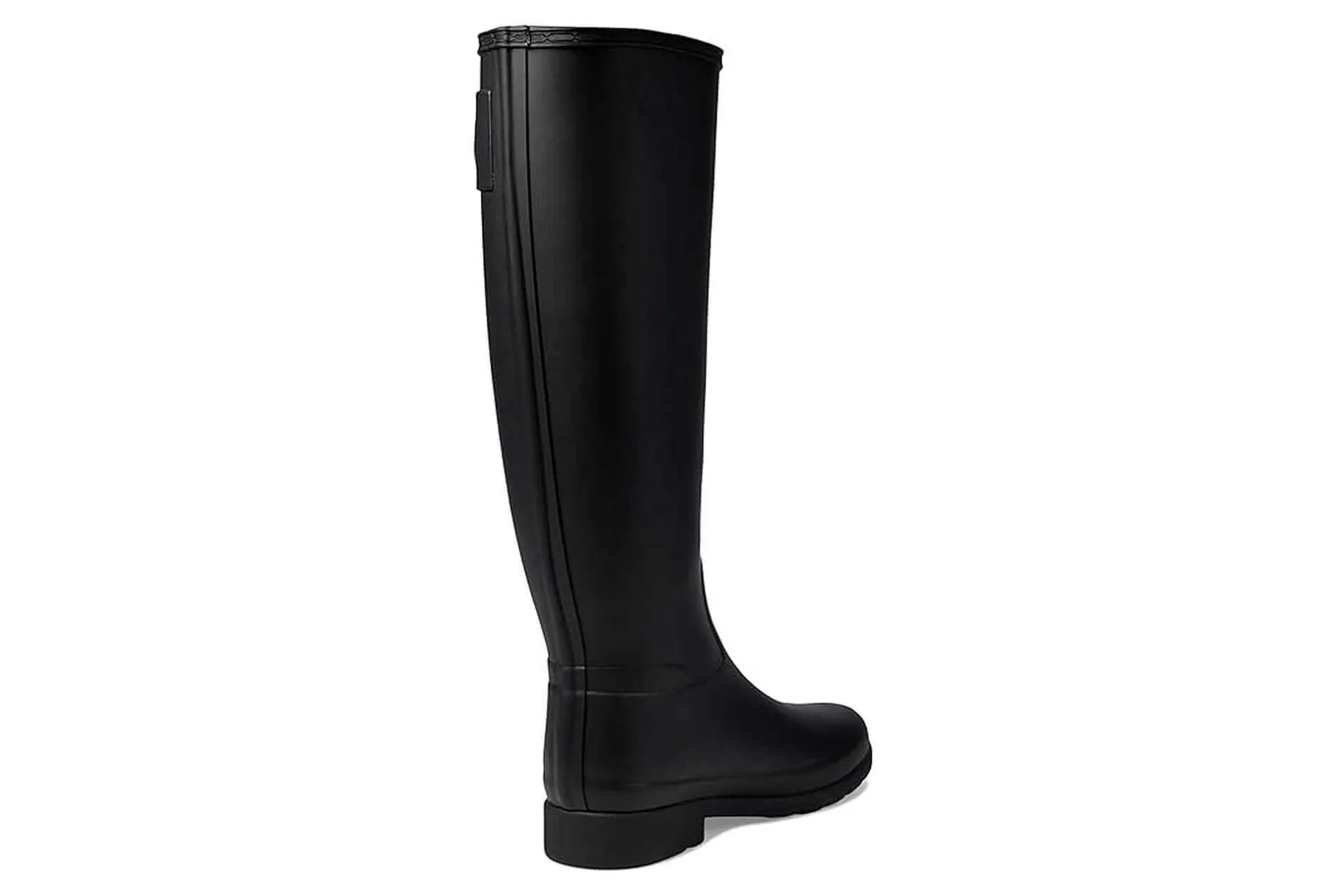 Hunter Botas De Agua Refined Tall Gears On Eyelet Buckle Black^Mujer Botas De Agua