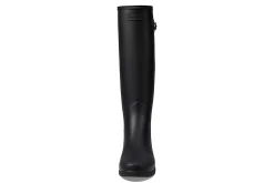 Hunter Botas De Agua Refined Tall Gears On Eyelet Buckle Black^Mujer Botas De Agua