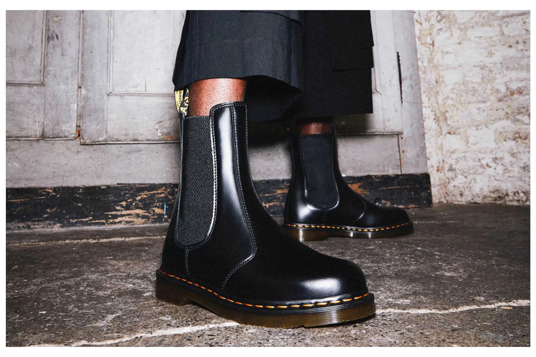 Dr. Martens Botines Planos 2976 Hi Chelsea Boot^Mujer Botines