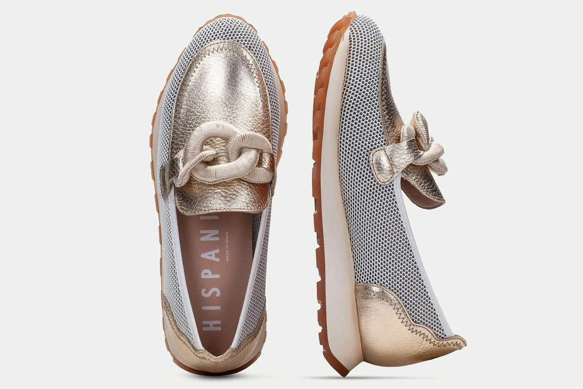 Hispanitas Mocasines De Cuna Loira^Mujer Mocasines
