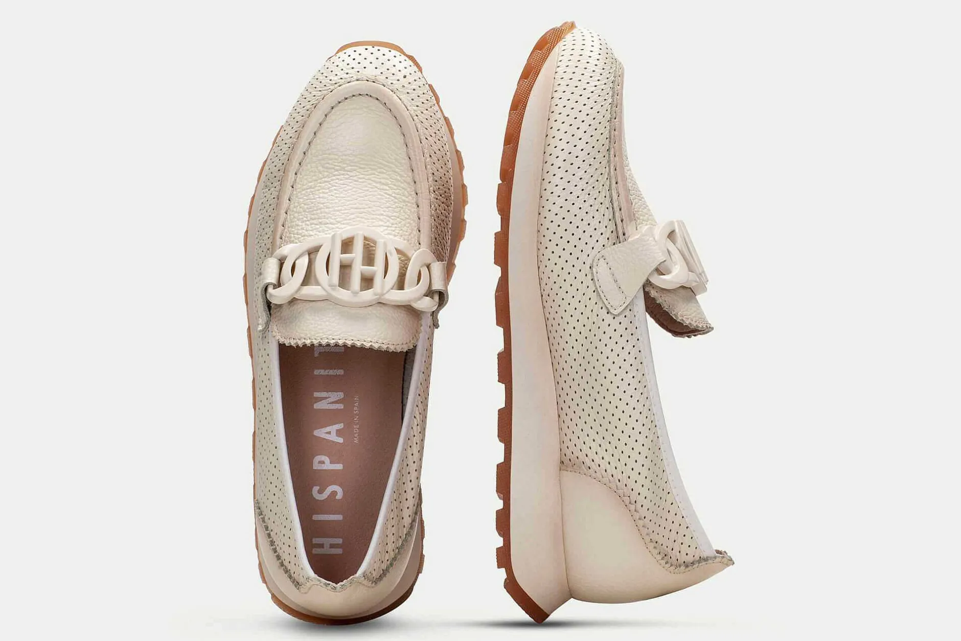 Hispanitas Mocasines De Cuna Loira^Mujer Mocasines