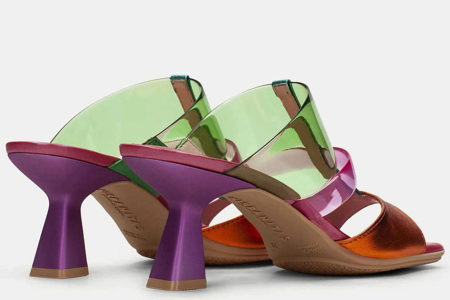Hispanitas Mules De Tacon Danielle^Mujer Zuecos Y Mules