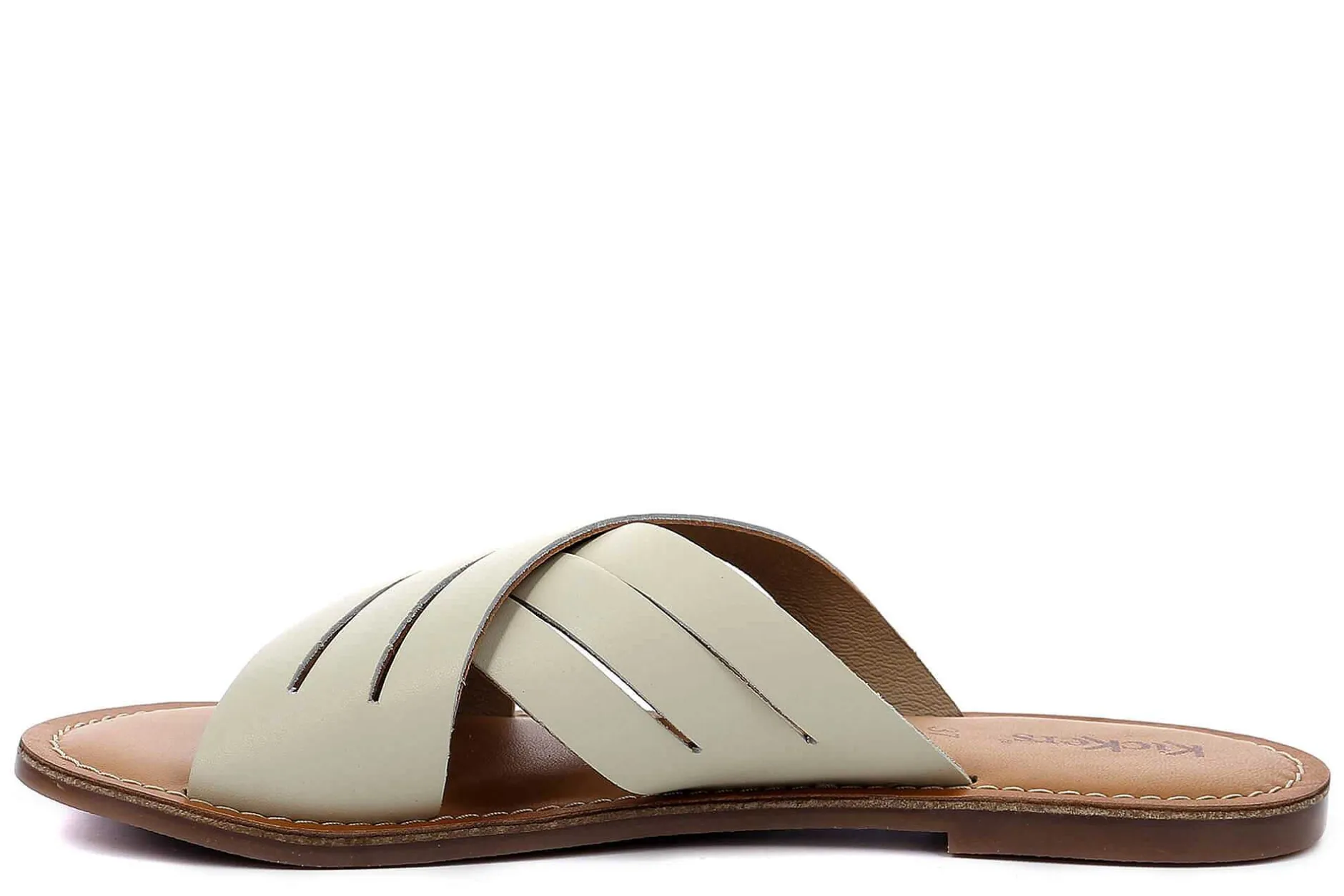 Kickers Mules Planos Kick Day^Mujer Zuecos Y Mules