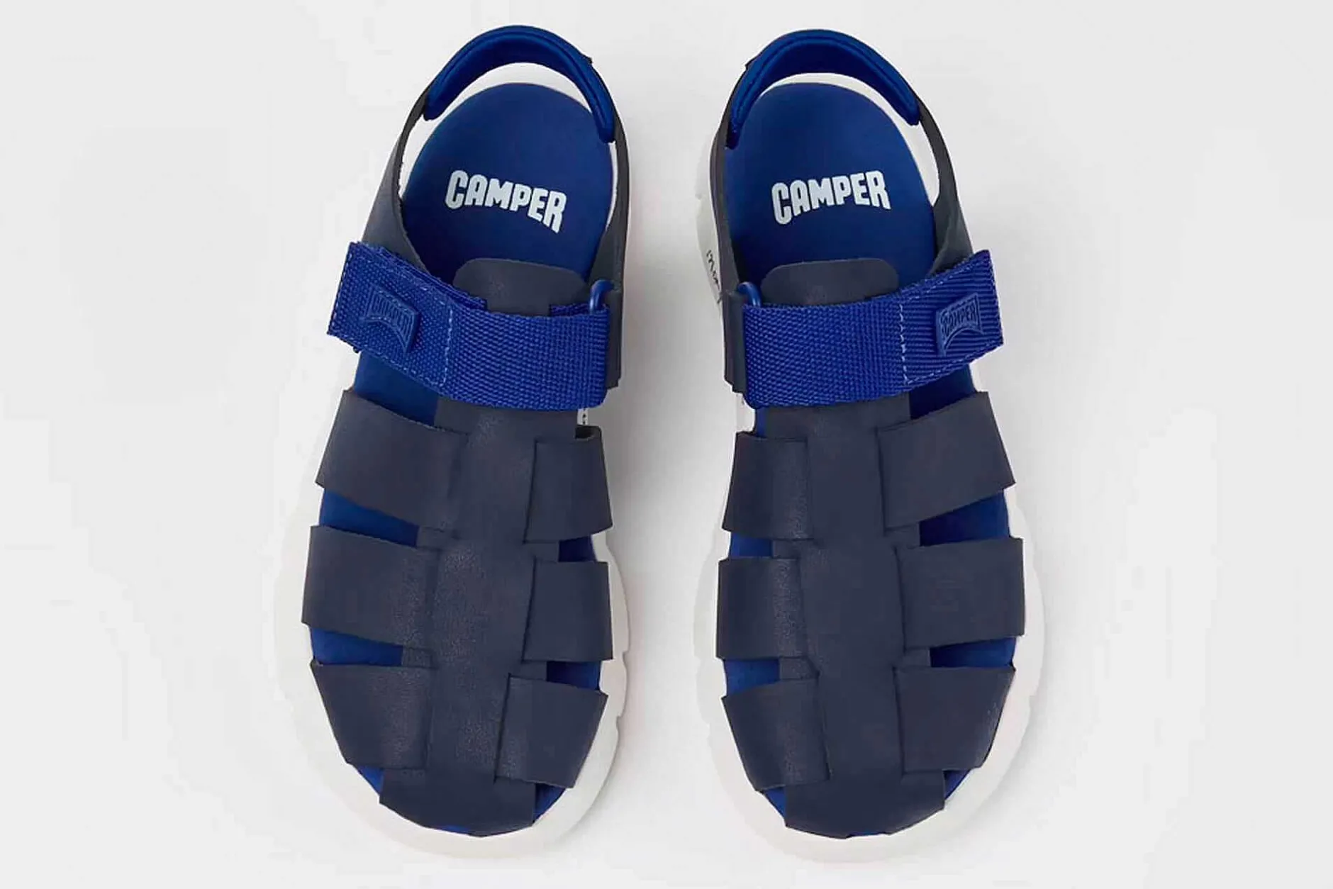 Camper Sandalias Con Tiras Ajustables Oruga^Niña Sandalias