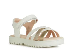 Geox Sandalias Con Tiras Ajustables J Sandal Coralie Girl^Niña Sandalias