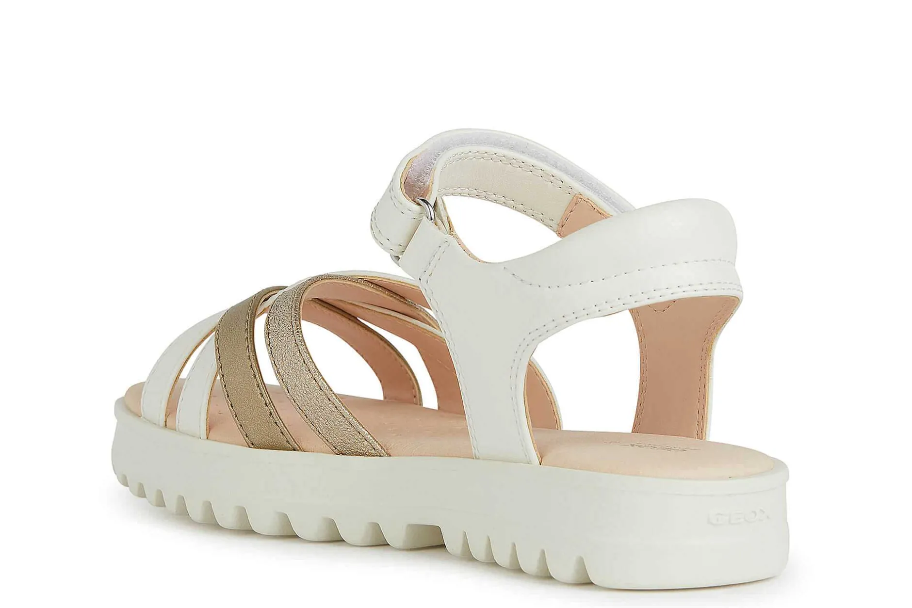 Geox Sandalias Con Tiras Ajustables J Sandal Coralie Girl^Niña Sandalias