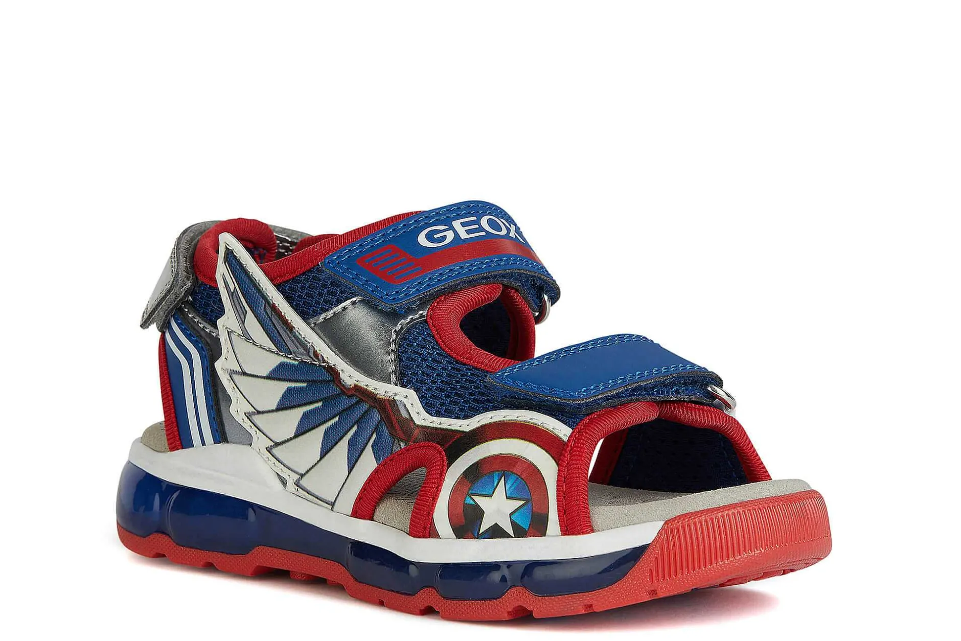 Geox Sandalias Con Tiras Ajustables J Sandal Android Boy^Niño Sandalias