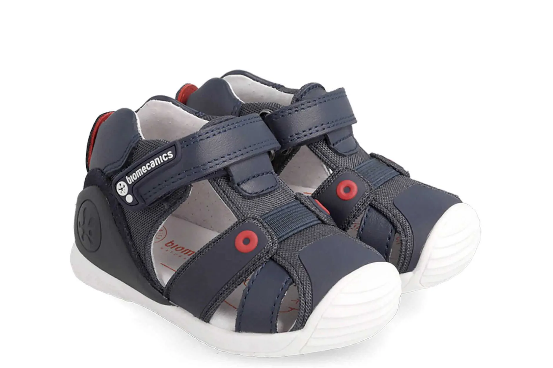 Biomecanics Sandalias Primeros Pasos 222132/A Azul Marino (Rejilla)^Niño Sandalias