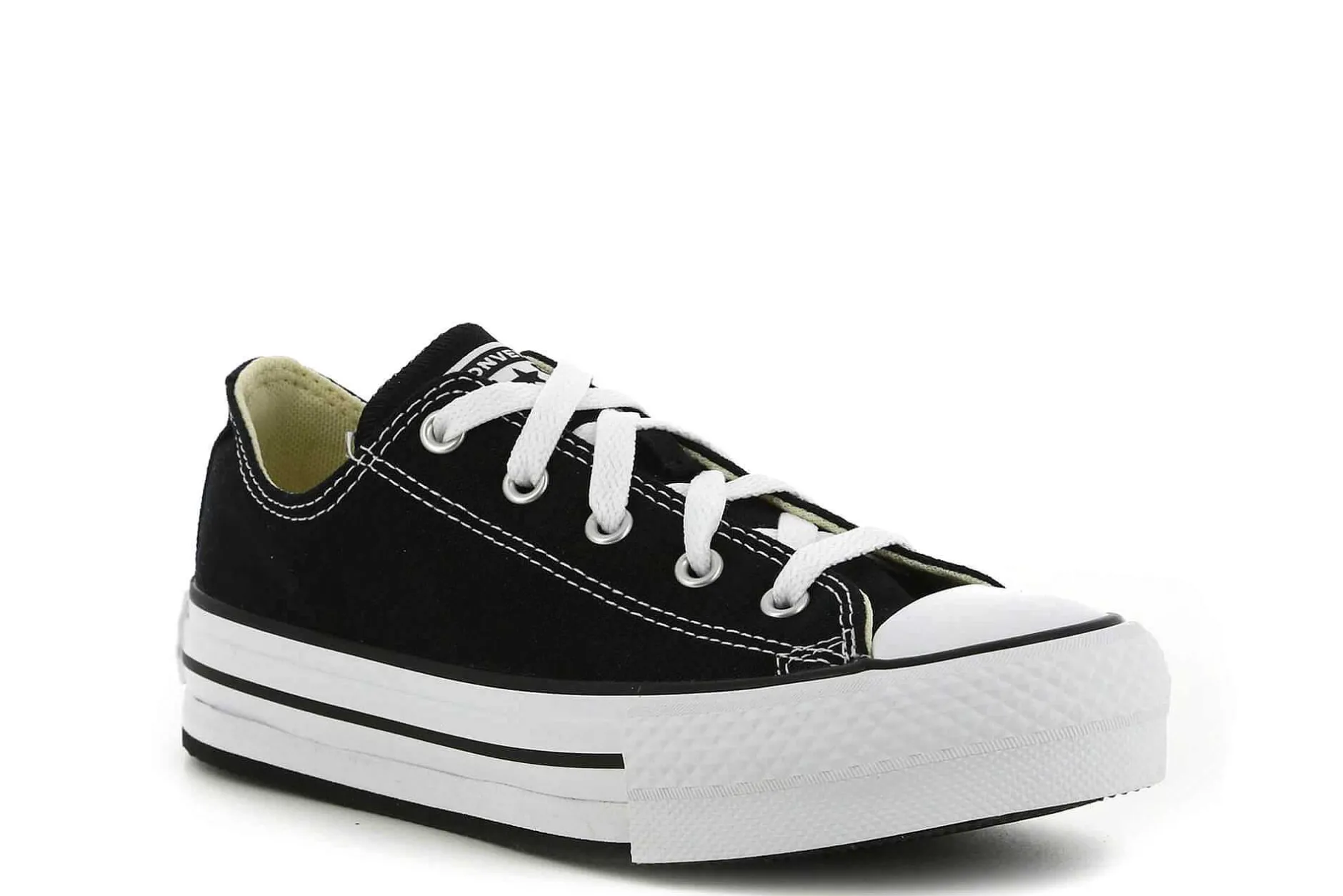 Converse Zapatillas Con Cordones 272857C/001 Black White Black^Niña Zapatillas