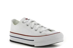 Converse Zapatillas Con Cordones 272858C/102 White Garnet Navy^Niña Zapatillas