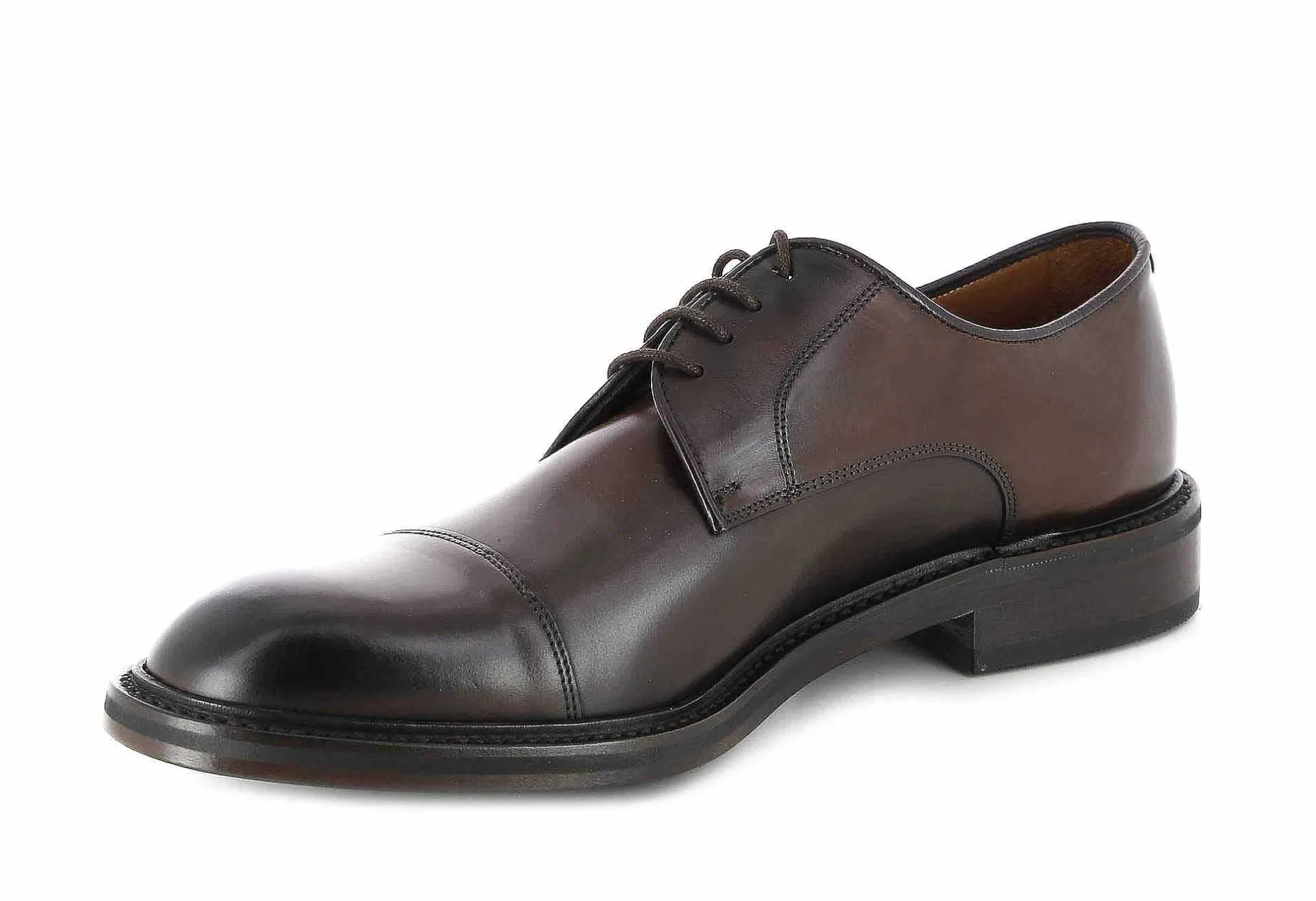 Lottusse Zapatos De Vestir L6723/Old Teak^Hombre Zapatos
