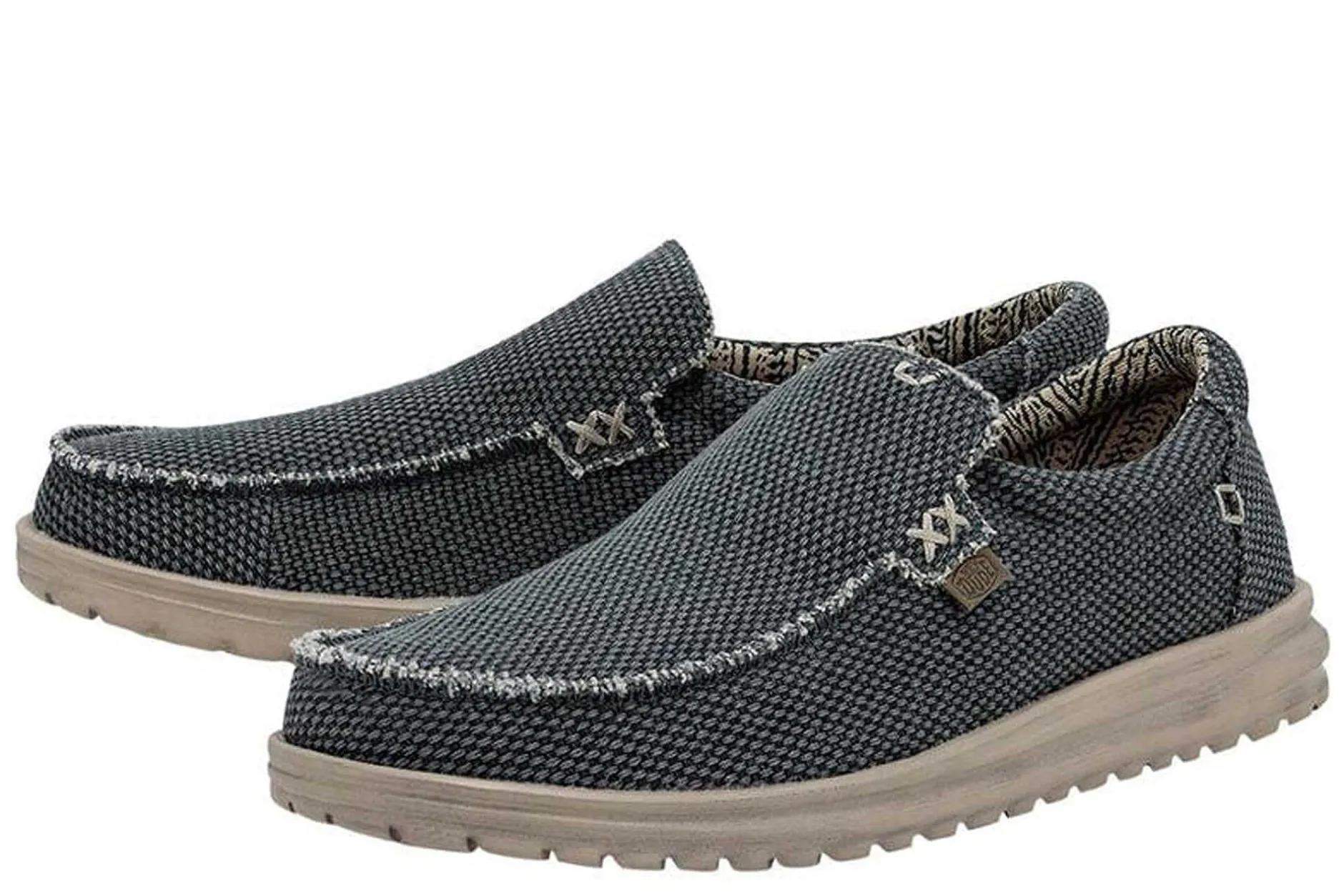 Dude Zapatos Mikka Braided^Hombre Zapatos