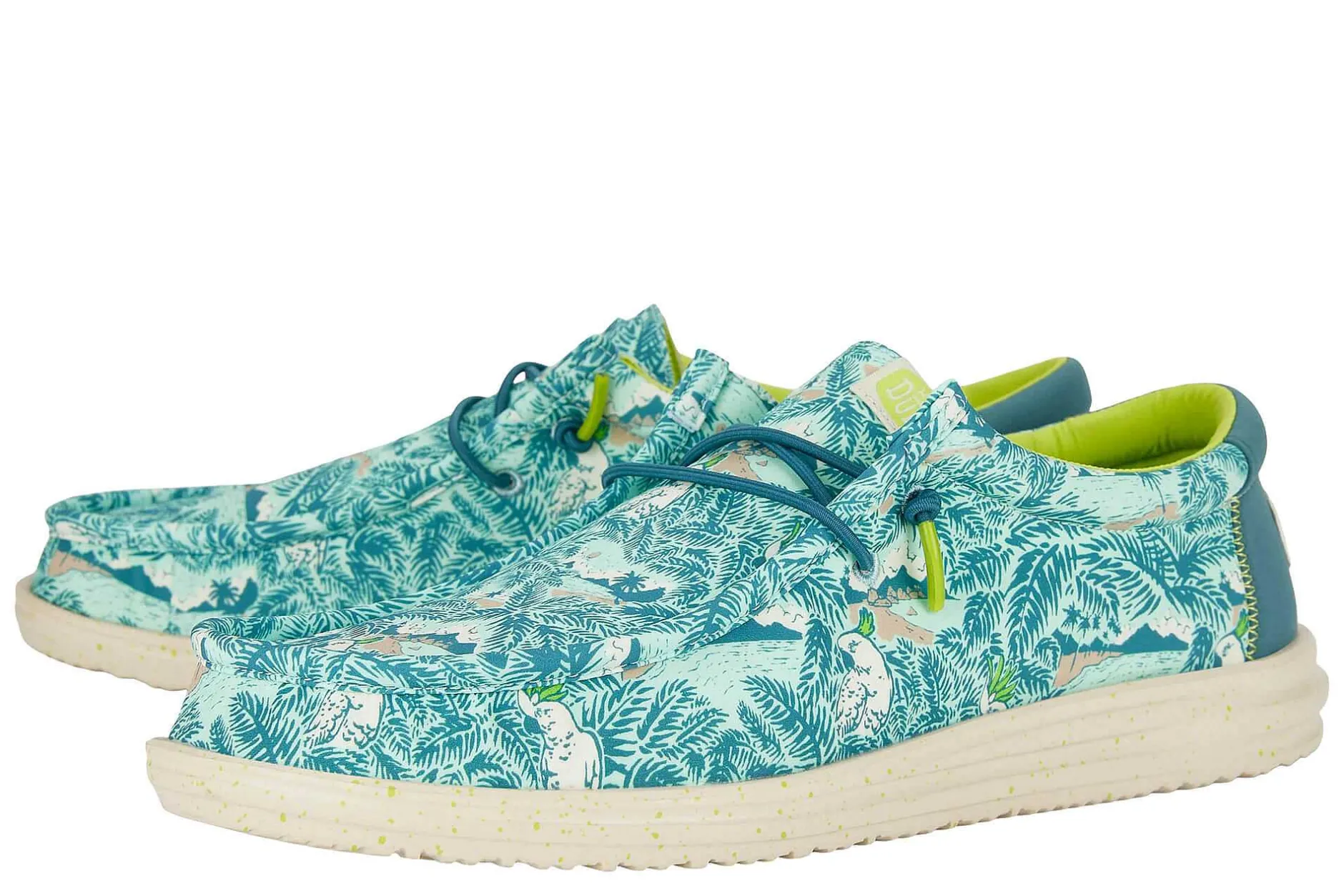 Dude Zapatos Wally H2O Tropical^Hombre Zapatos