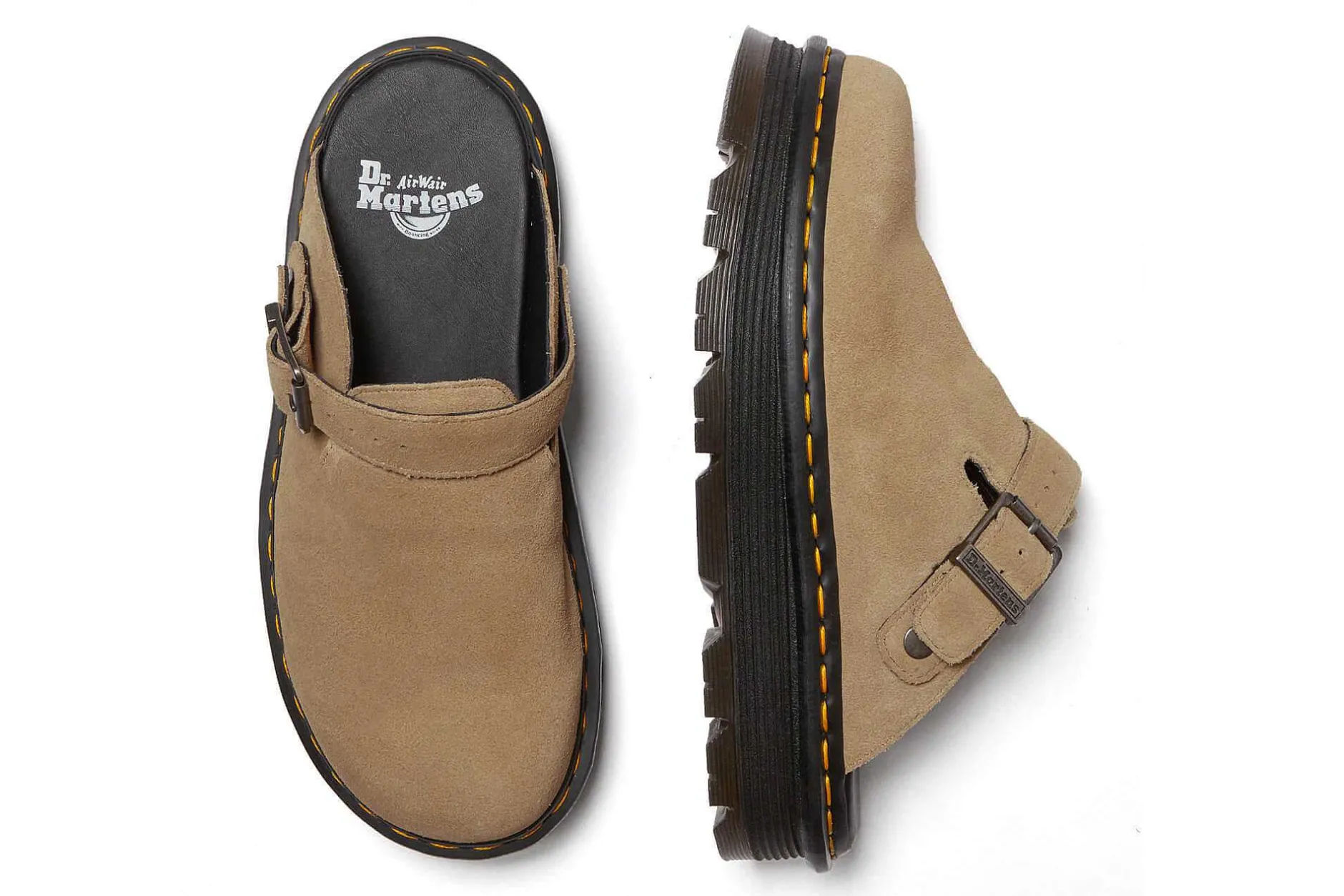 Dr. Martens Zuecos De Plataforma Zebzag Mule^Mujer Zuecos Y Mules