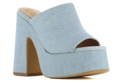 Yuu Jou Zuecos De Tacon South Beach^Mujer Zuecos Y Mules